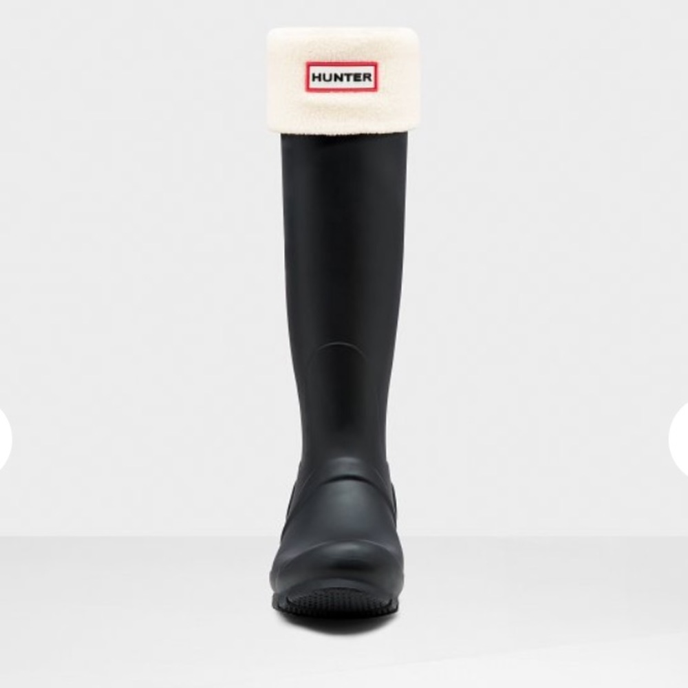 Cream  fleece hunter boot liner (welly)